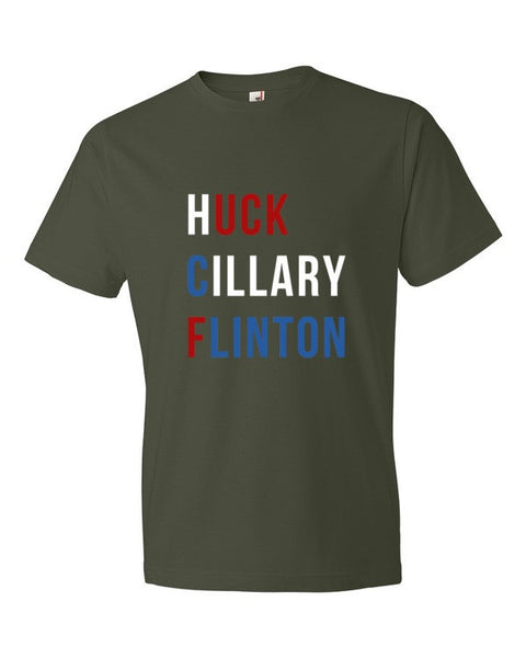 "Huck Cillary Flinton" Say What You Mean Short Sleeve T-Shirt -  - City Green / S - srce threads - 4