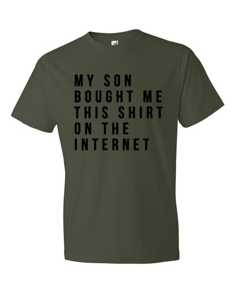 Short Sleeve My Son Bought Me This On the Internet T-Shirt -  - City Green / S - srce threads - 2