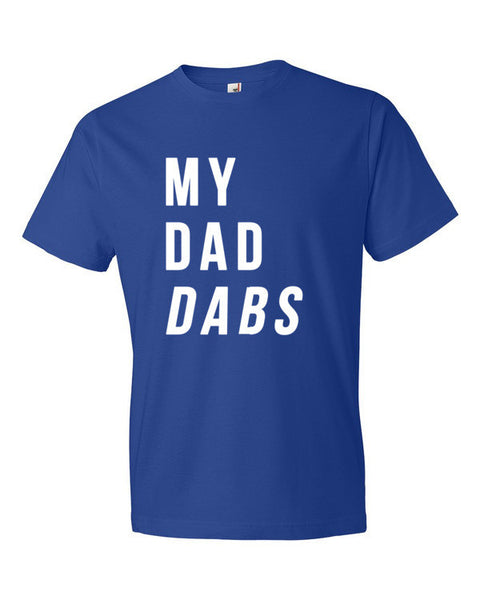 Short Sleeve My Dad Dabs T-Shirt -  - Royal Blue / S - srce threads - 7