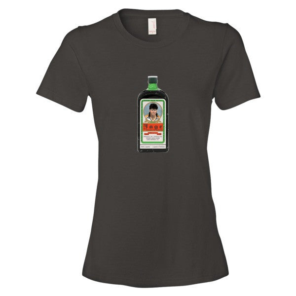 Women's "Jagr - Liquer of the Hockey Gods" Short Sleeve T-Shirt -  - Smoke / S - srce threads - 1
