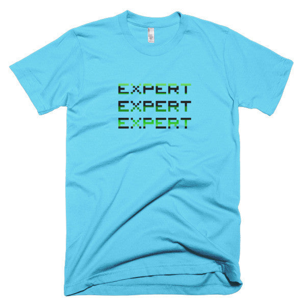 Short Sleeve EXPERT Machine Tri T-Shirt (Unisex) -  - Aqua / XS - srce threads - 14
