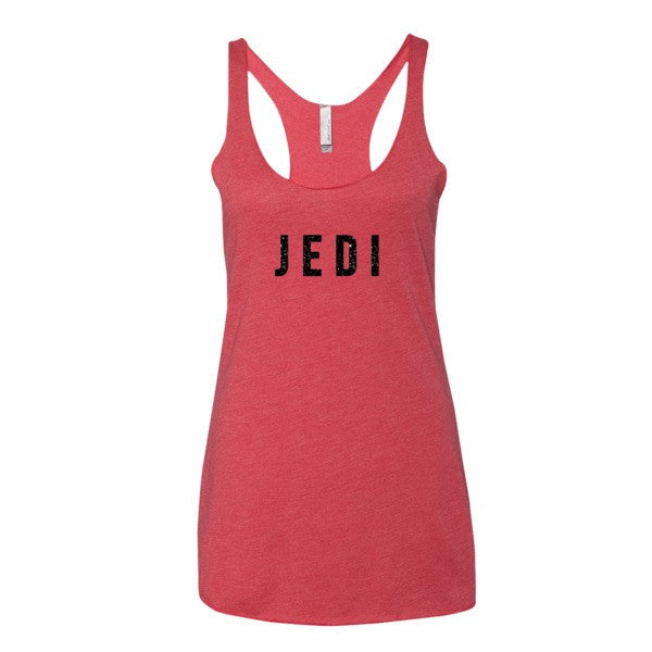 Women's JEDI Stars Racerback Tank -  - Vintage Red / XS - srce threads - 11