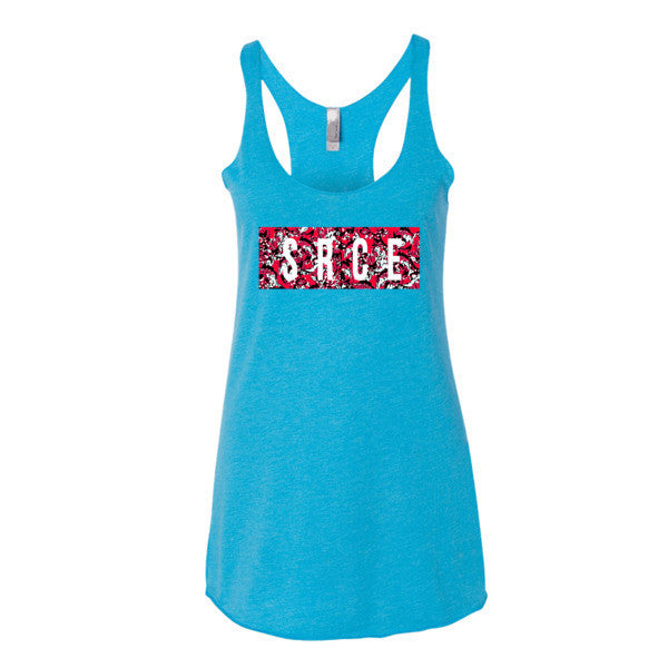 Women's SRCE Tank Top -  - Vintage Turquoise / XS - srce threads - 6