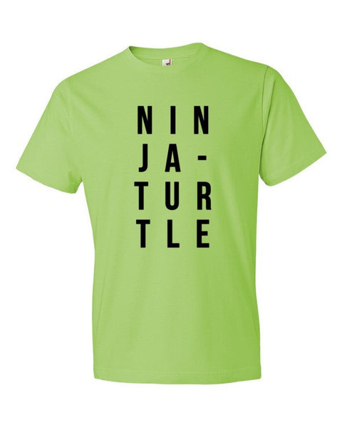 Short Sleeve Ninja-Turtle T-Shirt -  - Key Lime / S - srce threads - 6