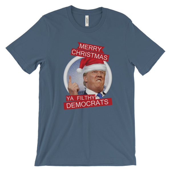 the Donald "Filthy Democrats" Short Sleeve T-Shirt (Unisex)