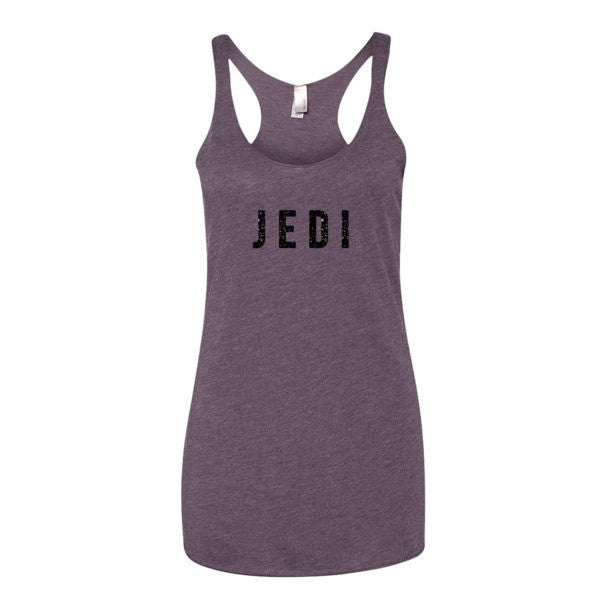 Women's JEDI Stars Racerback Tank -  - Vintage Purple / XS - srce threads - 6