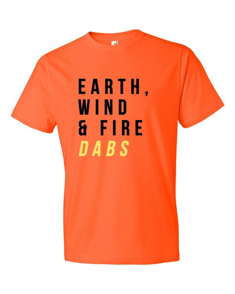 Short Sleeve Earth Wind Fire Dabs T-Shirt -  - Orange / S - srce threads - 11