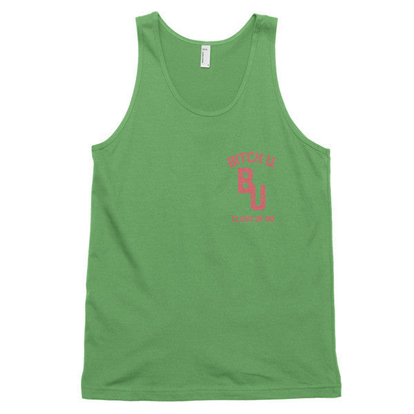 Classic "Bitch U. Class of 89'" Vintage Tank Top (Unisex) -  - Grass / XS - srce threads - 10