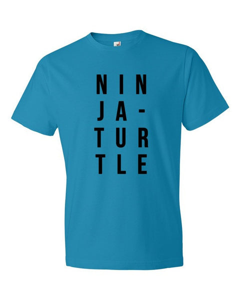 Short Sleeve Ninja-Turtle T-Shirt -  - Caribbean Blue / S - srce threads - 8