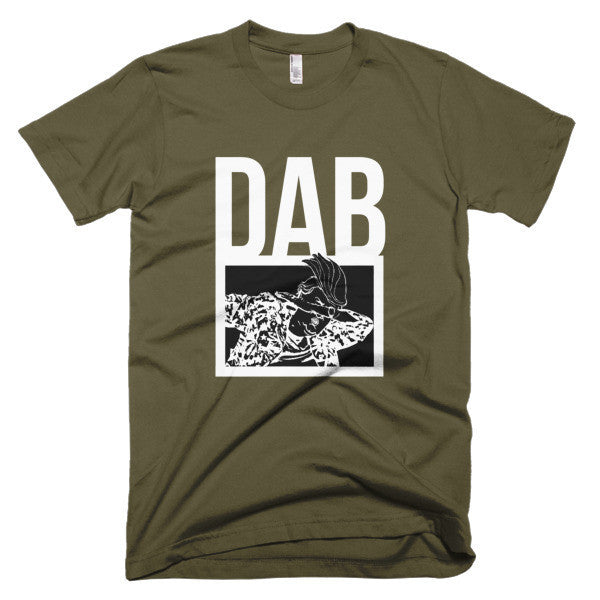 "Dab Trump" Negative Invert Short Sleeve T-shirt (Unisex) -  - Army / XS - srce threads - 2