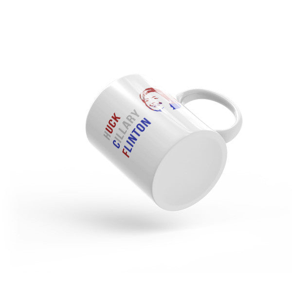 "Huck Cillary Flinton" Say What You Mean Mug -  -  - srce threads - 3