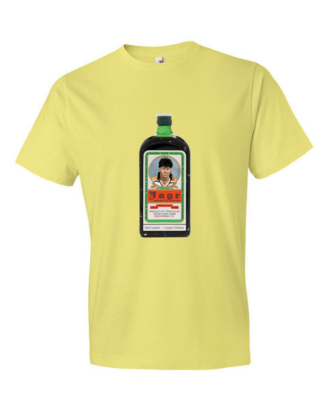"Jagr - Liquer of the Hockey Gods" Short Sleeve T-Shirt (Unisex) -  - Spring Yellow / S - srce threads - 11