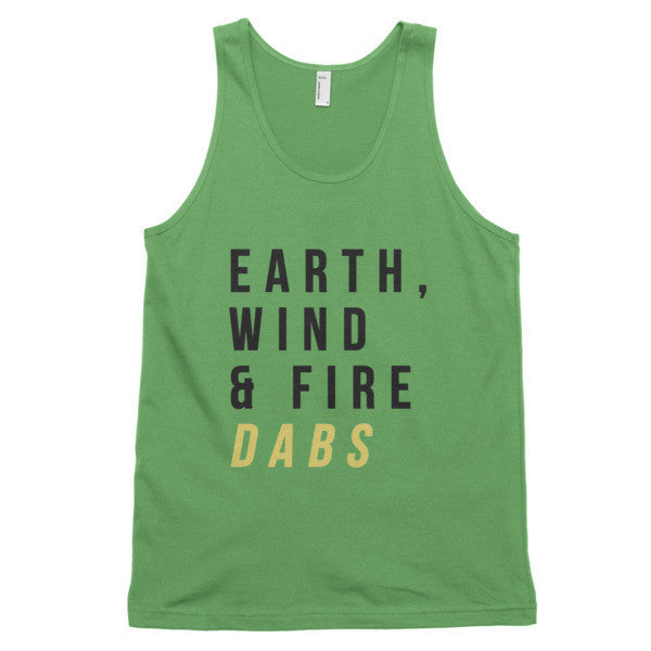 Classic Earth Wind Fire Dabs Tank Top (Unisex) -  - Grass / XS - srce threads - 9
