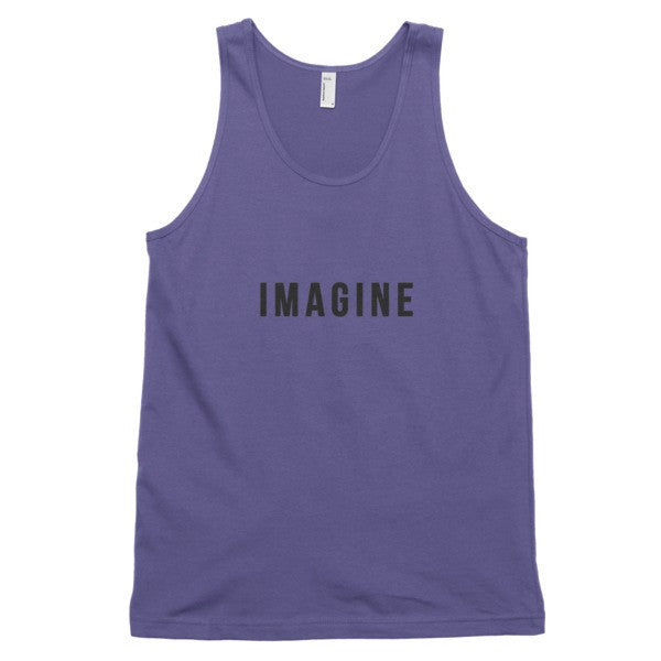 Classic Imagine Graphic Tank Top (Unisex) -  - Purple / XS - srce threads - 3