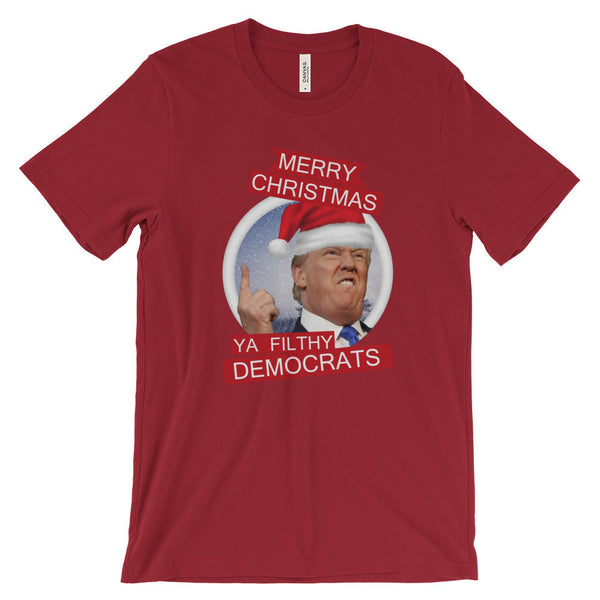 the Donald "Filthy Democrats" Short Sleeve T-Shirt (Unisex)