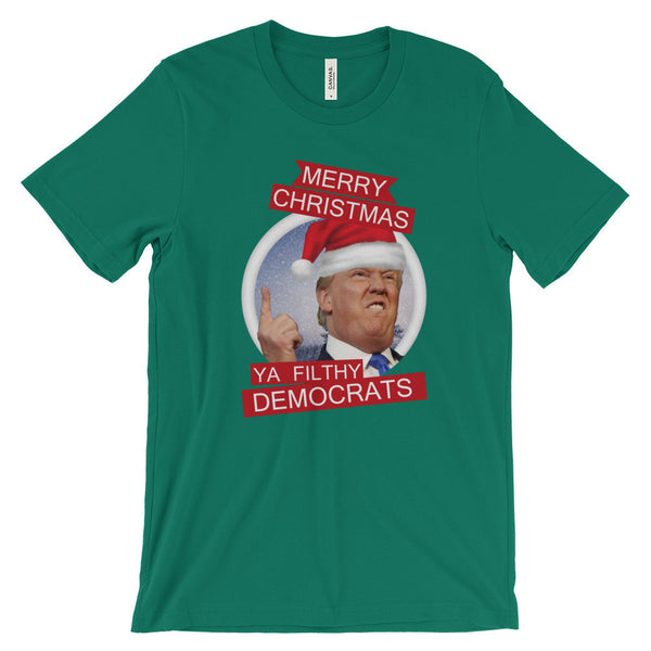 the Donald "Filthy Democrats" Short Sleeve T-Shirt (Unisex)