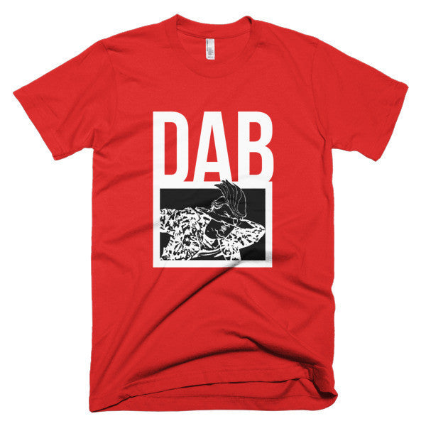 "Dab Trump" Negative Invert Short Sleeve T-shirt (Unisex) -  - Red / XS - srce threads - 13