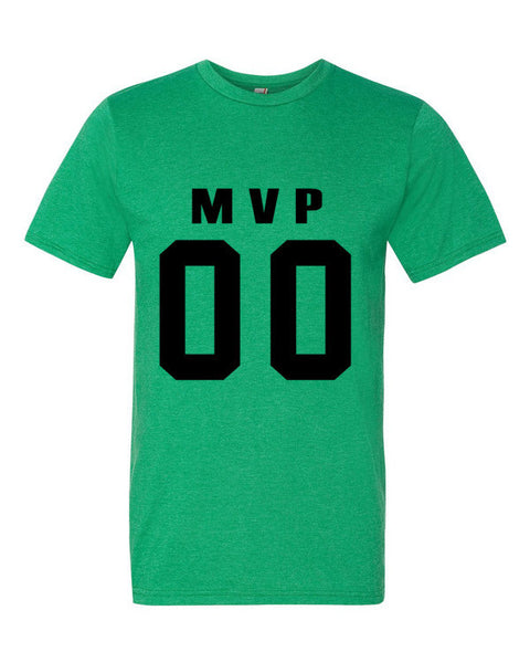 Short Sleeve "MVP Double Zero" T-Shirt (Unisex) -  - Heather Green / S - srce threads - 8