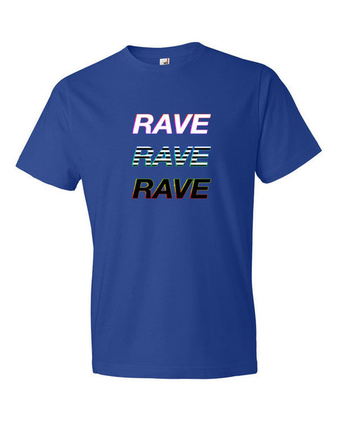 Short Sleeve Trip RAVE t-shirt -  - Royal Blue / S - srce threads - 9