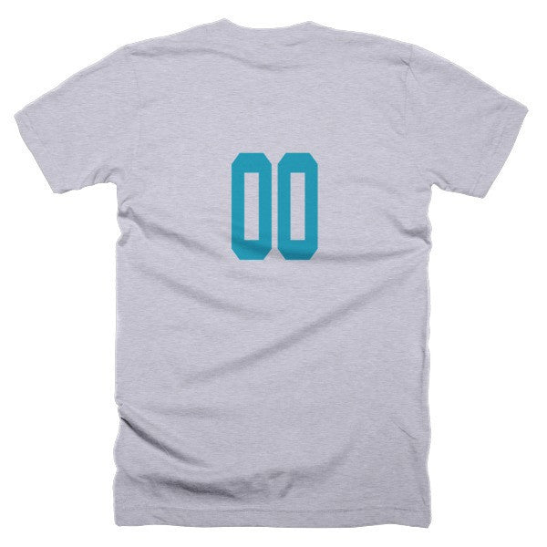 Classic "San Jose" Retro Diagonal Captain Double Zero Short Sleeve T-Shirt (Unisex) -  -  - srce threads - 17