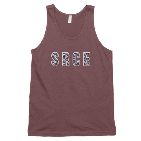 Classic SRCE Alien Purple Over Design Tank Top (Unisex) -  - Truffle / XS - srce threads - 11
