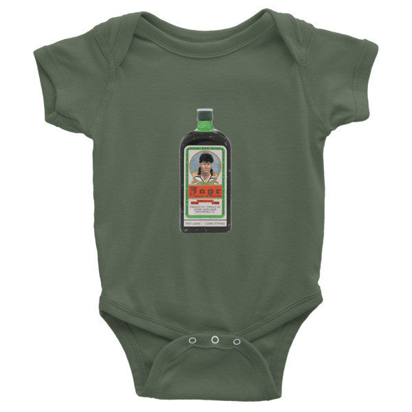 Infant short sleeve one-piece -  - Olive / 3-6m - srce threads - 3