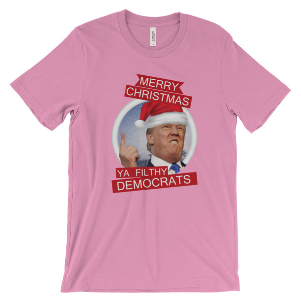 the Donald "Filthy Democrats" Short Sleeve T-Shirt (Unisex)