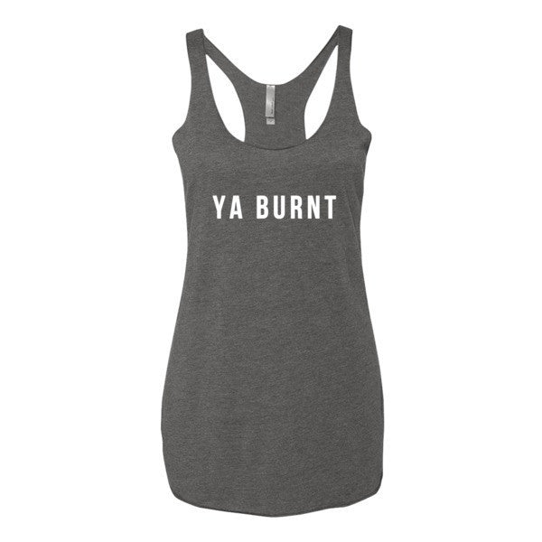 Women's Ya Burnt Graphic Tank Top -  - Premium Heather / XS - srce threads - 3