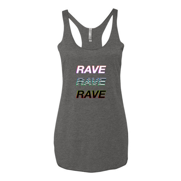 Women's Trip RAVE Tank Top -  - Premium Heather / XS - srce threads - 2