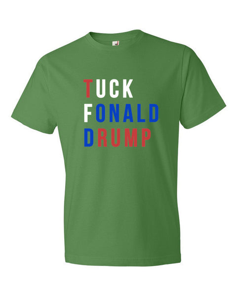 Tuck Fonald Drump Presidential Short Sleeve T-shirt (Unisex) -  - Green Apple / S - srce threads - 8