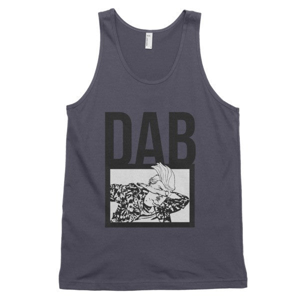 Classic Bold "Dab Trump" Tank Top (Unisex) -  - Asphalt / XS - srce threads - 3