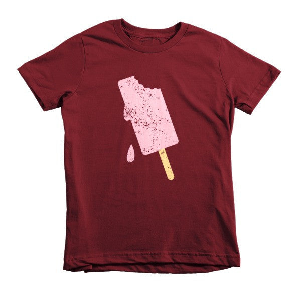 Kid's "Summer Drip" Vintage Ice Cream T-Shirt (Unisex) -  - Cranberry / 2yrs - srce threads - 14