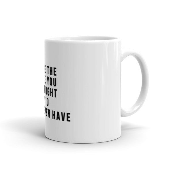 Live the Life Inspirational Mug - 11 oz 15 oz -  - 11oz - srce threads - 2