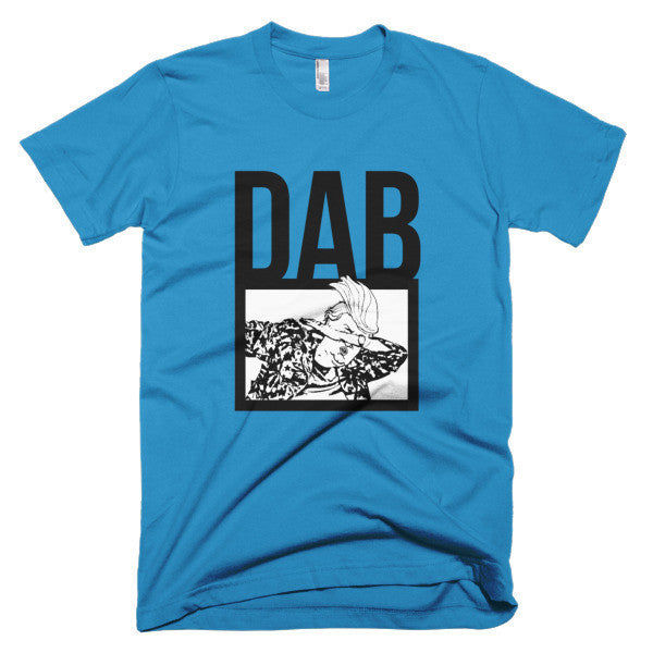 Short Sleeve Classic Bold "Dab Trump" T-Shirt (Unisex) -  - Teal / XS - srce threads - 10