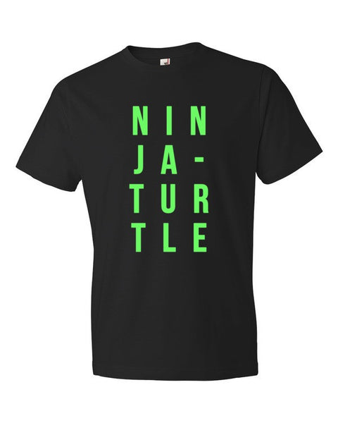 Short Sleeve Neon Ninja Turtle T-Shirt -  - Black / S - srce threads - 2