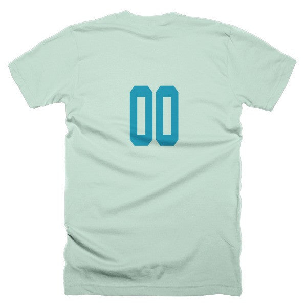 Classic "San Jose" Retro Diagonal Captain Double Zero Short Sleeve T-Shirt (Unisex) -  -  - srce threads - 20