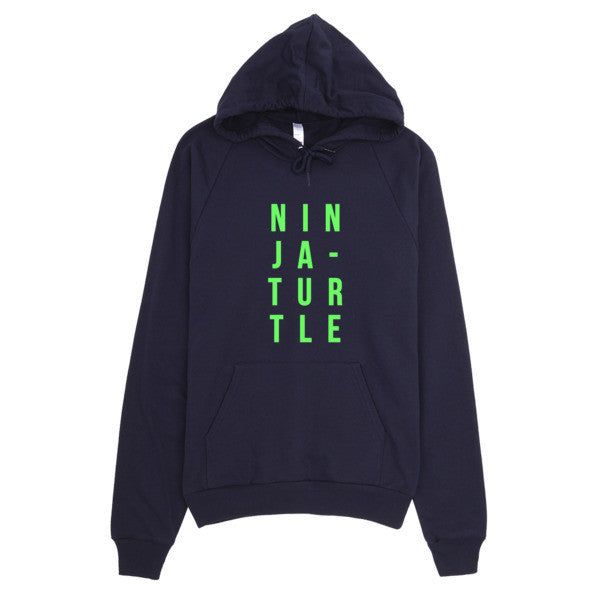 Neon Ninja-Turtle Hoodie -  - Navy / XS - srce threads - 6