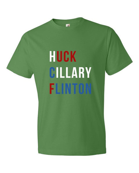 "Huck Cillary Flinton" Say What You Mean Short Sleeve T-Shirt -  - Green Apple / S - srce threads - 8