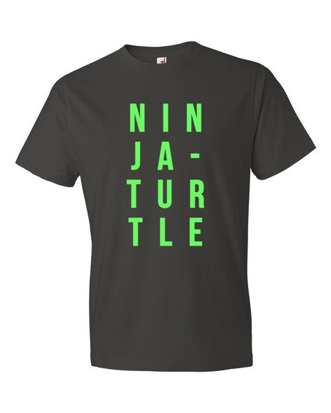 Short Sleeve Neon Ninja Turtle T-Shirt -  - Smoke / S - srce threads - 1