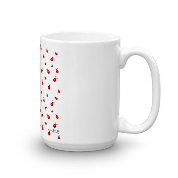 Ladybug Mug -  - 15oz - srce threads - 5