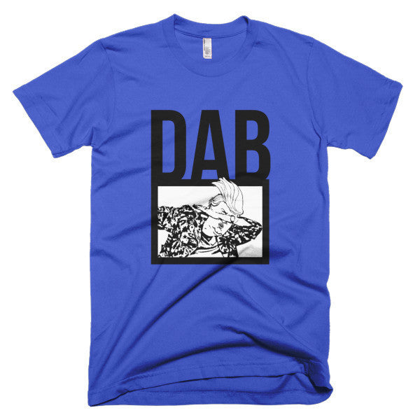 Short Sleeve Classic Bold "Dab Trump" T-Shirt (Unisex) -  - Royal Blue / XS - srce threads - 9