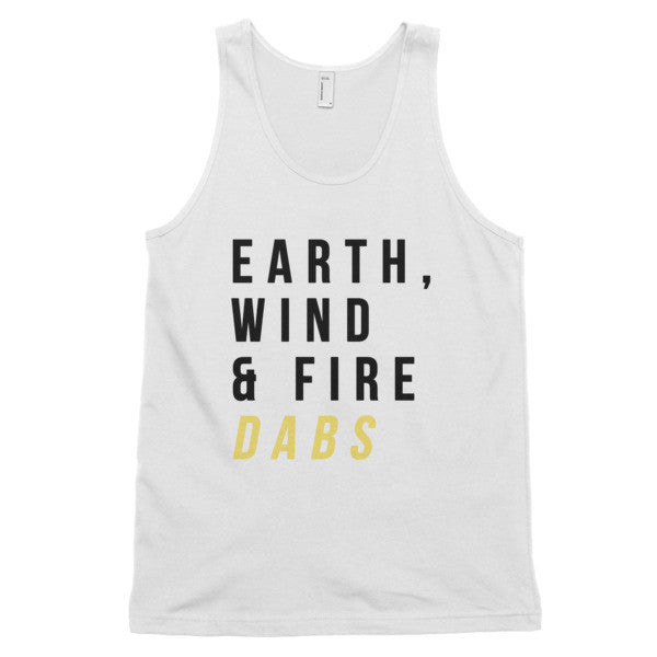 Classic Earth Wind Fire Dabs Tank Top (Unisex) -  - White / XS - srce threads - 1