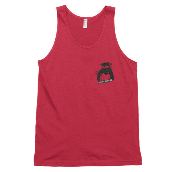 Classic SRCE Geisha Brand Censor Tank Top (Unisex) -  - Red / XS - srce threads - 12