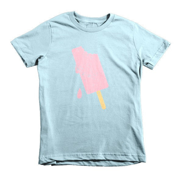 Kid's "Summer Drip" Vintage Ice Cream T-Shirt (Unisex) -  - Light Blue / 2yrs - srce threads - 9