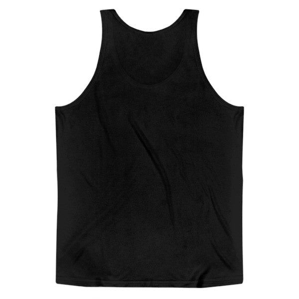 Classic In The Dark of NIght Neon Blue Purp Tank Top (Unisex) -  -  - srce threads - 2