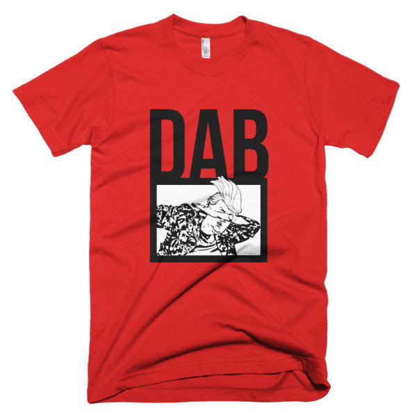 Short Sleeve Classic Bold "Dab Trump" T-Shirt (Unisex) -  - Red / XS - srce threads - 13