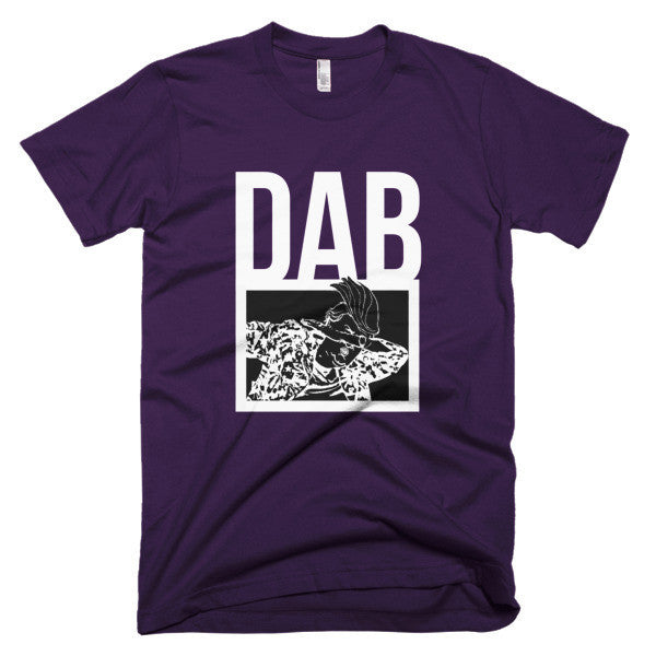 "Dab Trump" Negative Invert Short Sleeve T-shirt (Unisex) -  - Eggplant / XS - srce threads - 3