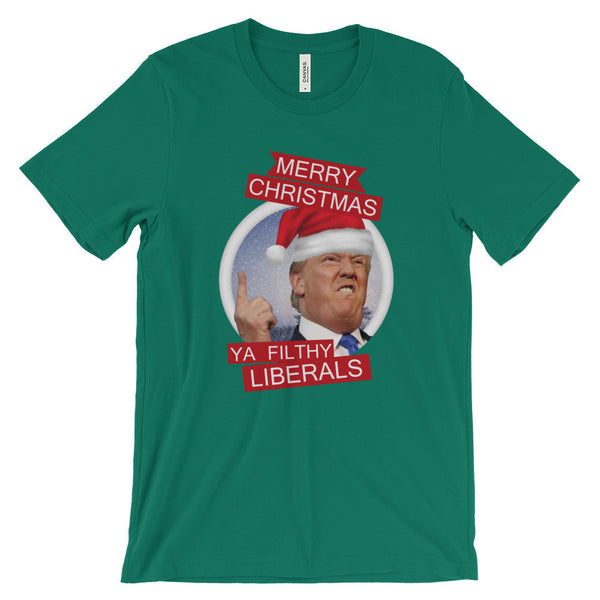 the Donald "Filthy Liberals" Short Sleeve T-Shirt (Unisex)