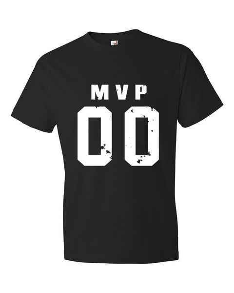 MVP Double Zero White Short sleeve t-shirt -  - Black / S - srce threads - 1