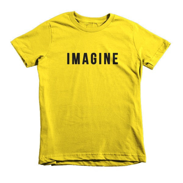 Short Sleeve Imagine Graphic Kids T-Shirt -  - Sunshine / 2yrs - srce threads - 11